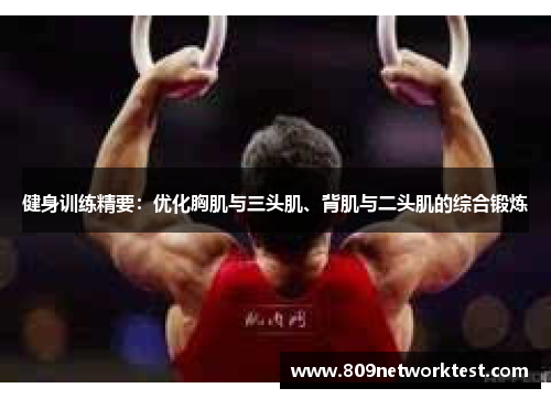 健身训练精要：优化胸肌与三头肌、背肌与二头肌的综合锻炼